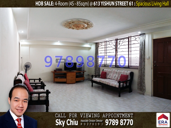 Blk 613 Yishun Street 61 (Yishun), HDB 4 Rooms #37843902